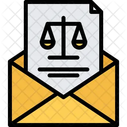 Justice letter  Icon