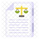 Justice Paper  Icon