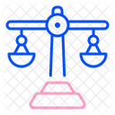 Justice scale  Icon