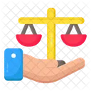 Justicia Equidad Equidad Icono