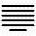 Justificar Alineacion Diseno Herramienta De Diseno Icon