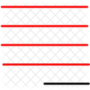 Justifie A Droite Aligner Aligner A Droite Icône