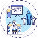 K 12 teachers Icon