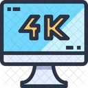 K K Display Television Icon