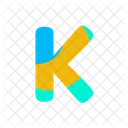 K Alphabet Buchstabe Symbol