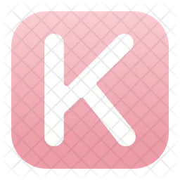 K Alphabet  Icon