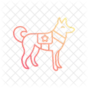 K Einheit Hund Hund Haustier Symbol