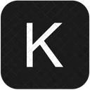 K letter  Icon