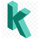 K Letter  Icon