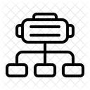 K Means Clustering Data Icon