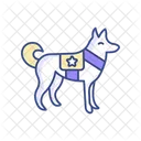 K Unit Dog Dog Pet Icon