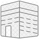 Kaaba Lineal Color Icon Icon
