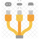Kabel Multi Laden Symbol