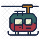Kabel Auto Kabine Symbol