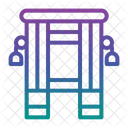 Kabel-Crossover-Maschine  Symbol