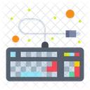 Kabelgebundene Tastatur Computertastatur Computerhardware Symbol