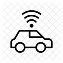 Drahtloses Auto  Symbol