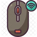 Kabellose Maus Computer WLAN Symbol