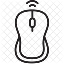 Kabellose Maus Optische Maus Signal Symbol