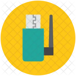 Drahtloser USB-Adapter  Symbol