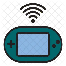 Kabelloses Gamepad  Symbol