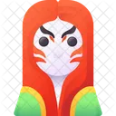 Kabuki Moneda Robot Icono