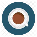 Kaffee Tasse Untertasse Icon