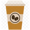 Kaffee Tasse Einweg Icon