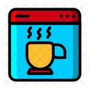 Online Kaffee Online Kaffee App Kaffeebestellung Symbol