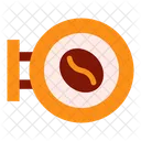 Kaffee cafe brett  Symbol