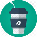 Kaffee Frappe Becher Icon