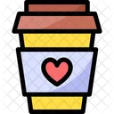 Kaffee Liebe  Symbol