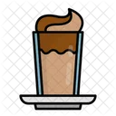 Kaffee-Milchshake  Symbol