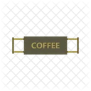 Kaffee-Schild  Symbol