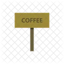 Kaffee-Schild  Symbol