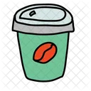 Kaffee Takeaway Tasse Symbol