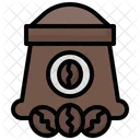 Kaffeebeutel  Symbol