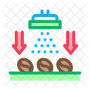 Kaffee Bohnen Waschen Symbol