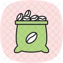 Kaffeebohnenlager Kaffee Bohnen Symbol