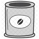 Kaffeebohnen Kaffeefass Kaffeesamen Icon