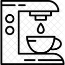 Kaffeemaschine  Symbol
