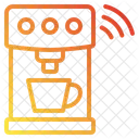 Kaffeemaschine WLAN Io T Internet Symbol