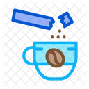 Kaffee Zucker Energie Icon