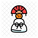 Kagami Mochi Decoration Icon