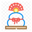 Kagami Mochi Decoration Icon