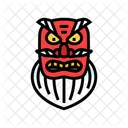 Kagura Dance Mask Icon