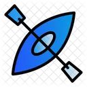 Kajak Camp Wasser Symbol