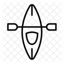 Kajak Kanu Rafting Symbol