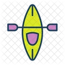 Kajak Kanu Rafting Symbol