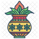 Kalasha Indian Tradition Icon